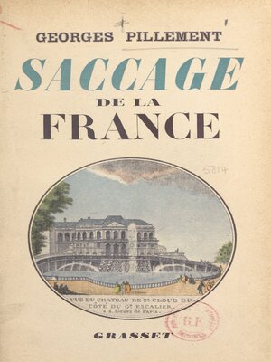 cover image of Saccage de la France